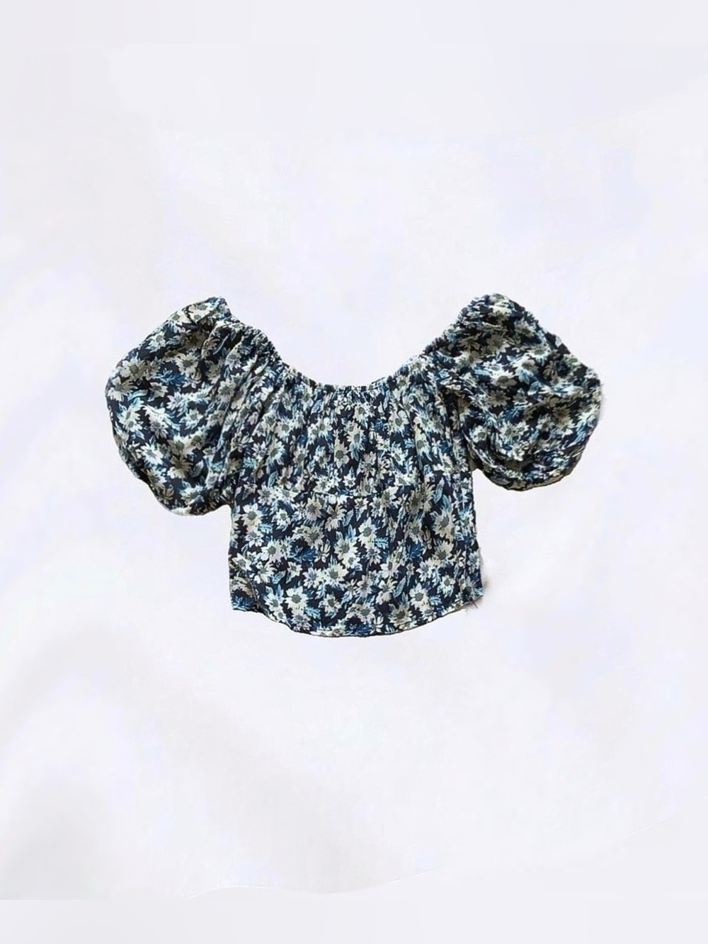 motel ⋆ puff sleeve top